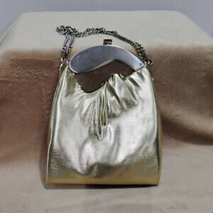 Vintage Mardane Gold Evening Purse Handbag Special Occasion